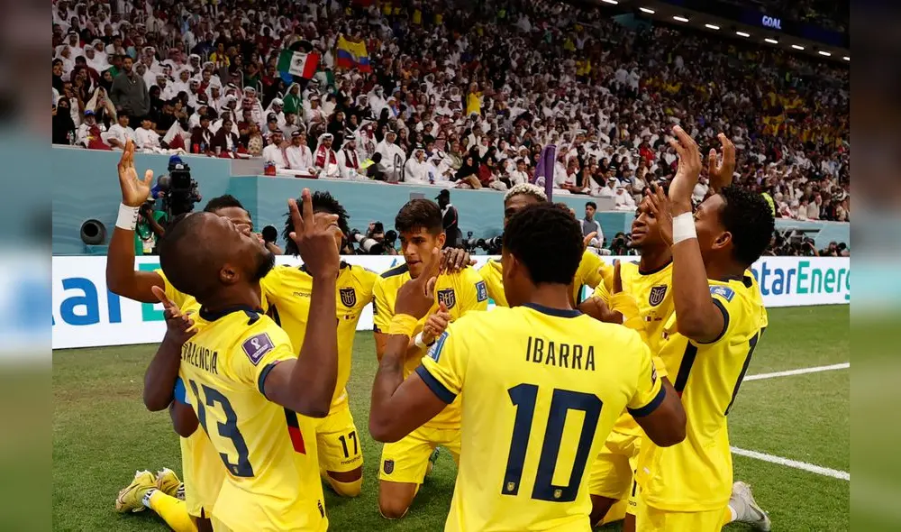Ecuador es el primer equipo que derrota a un equipo anfitrión en el primer partido. Foto: EFE Ecuador es el primer equipo que derrota a un equipo anfitrión en el primer partido. Foto: EFE