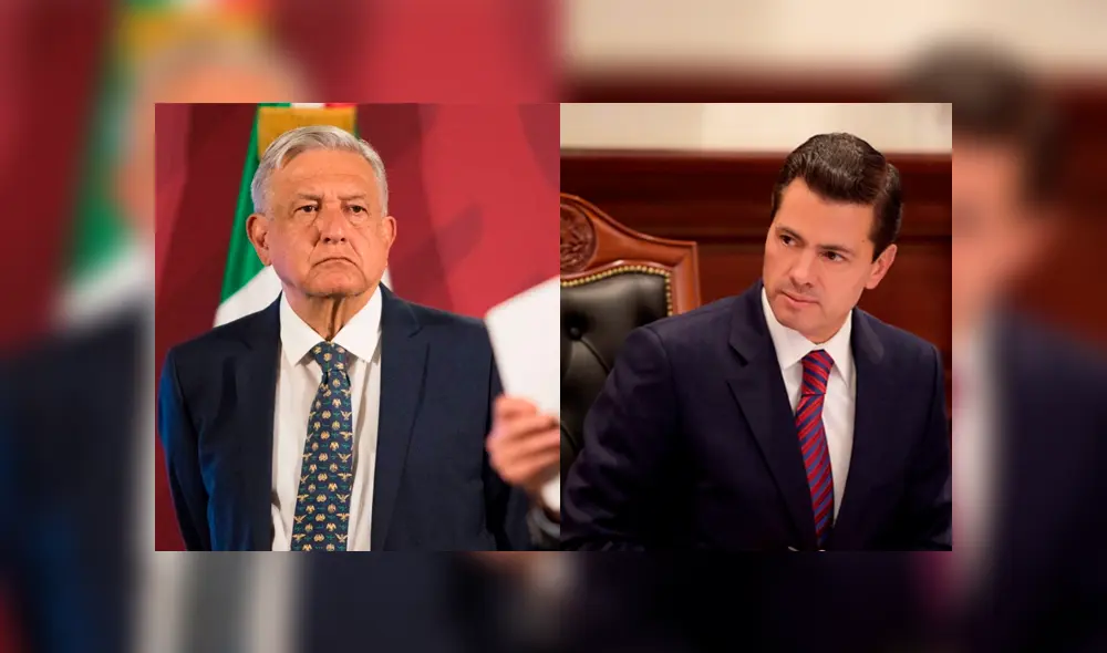 AMLO y Enrique Peña Nieto