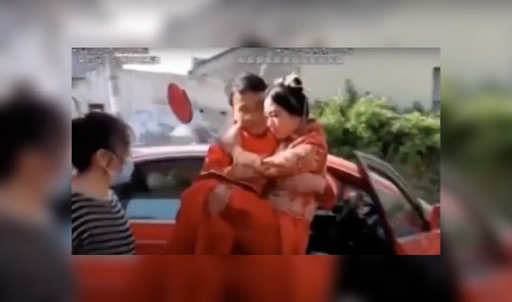 Pareja china transmite su boda en vivo por el coronavirus y reúne a 3 millones de ‘invitados’ [VIDEO] 