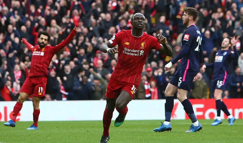 Liverpool derrotó 2-1 a su similar del Bournemouth por la fecha 29 de la Premier League 2020. Liverpool derrotó 2-1 a su similar del Bournemouth por la fecha 29 de la Premier League 2020.