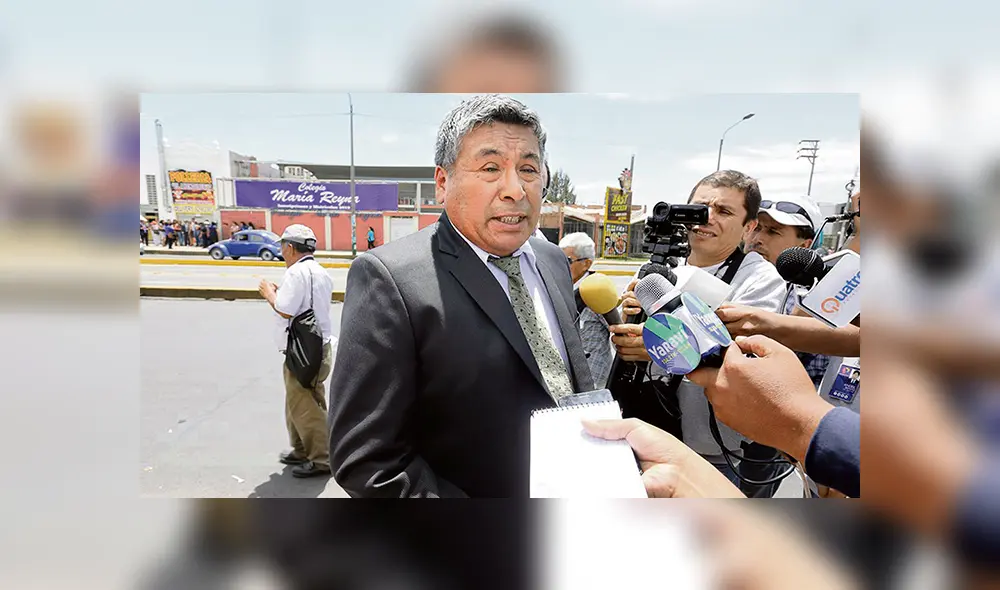 Cornejo señala que su deber es transmitir el sentir de los agricultores de Tambo.