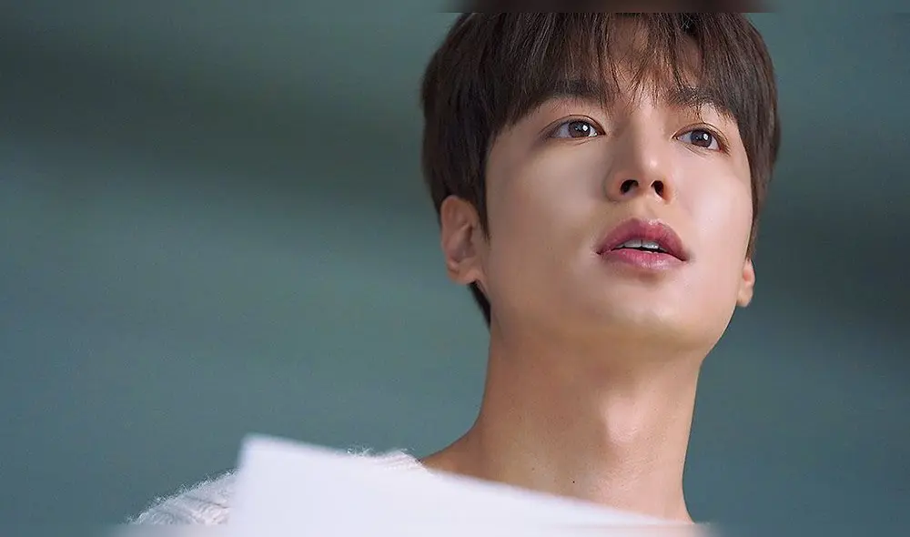 Lee Min Ho en detrás de escena para CF. Foto: MYM vía Naver