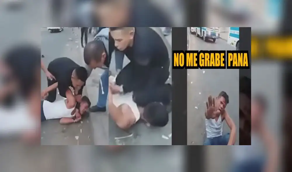 Los Olivos: extranjero que intentó robar fue reducido brutalmente hasta pedir perdón Los Olivos: extranjero que intentó robar fue reducido brutalmente hasta pedir perdón