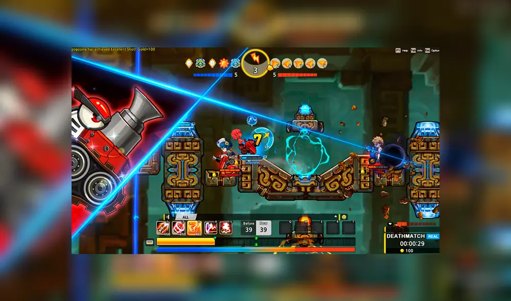 Pero también cuenta con un modo clásico con mapas de antaño.