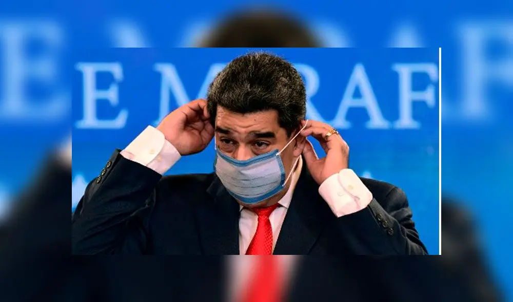 Luego de dos días, Nicolás Maduro cedió una rueda de prensa a medios nacionales e internacionales. Foto: AFP