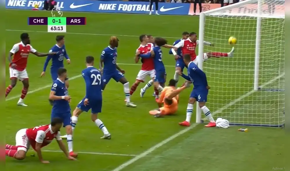 Arsenal vuelve a tomar la cima de la Premier League. Foto: captura ESPN Arsenal vuelve a tomar la cima de la Premier League. Foto: captura ESPN