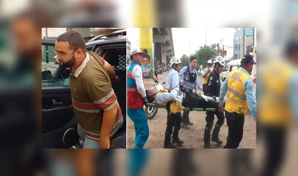 Roberto José Ochoa Villalobos fue llevado a la comisaría de Surco para ser denunciado por agresión y resistencia a la autoridad. Roberto José Ochoa Villalobos fue llevado a la comisaría de Surco para ser denunciado por agresión y resistencia a la autoridad.