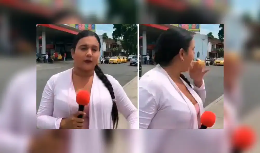 Facebook viral: Periodista no puede evitar reír tras descubrir al culpable de extraños ruidos en transmisión [VIDEO]