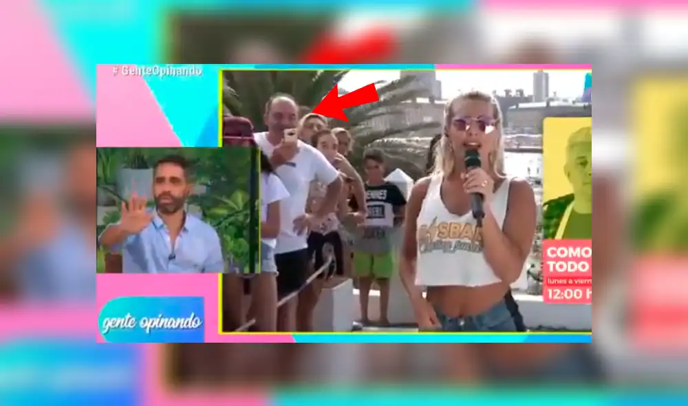 Facebook viral: modelo argentina confronta en vivo a hombre que la grabó de espaldas en plena transmisión