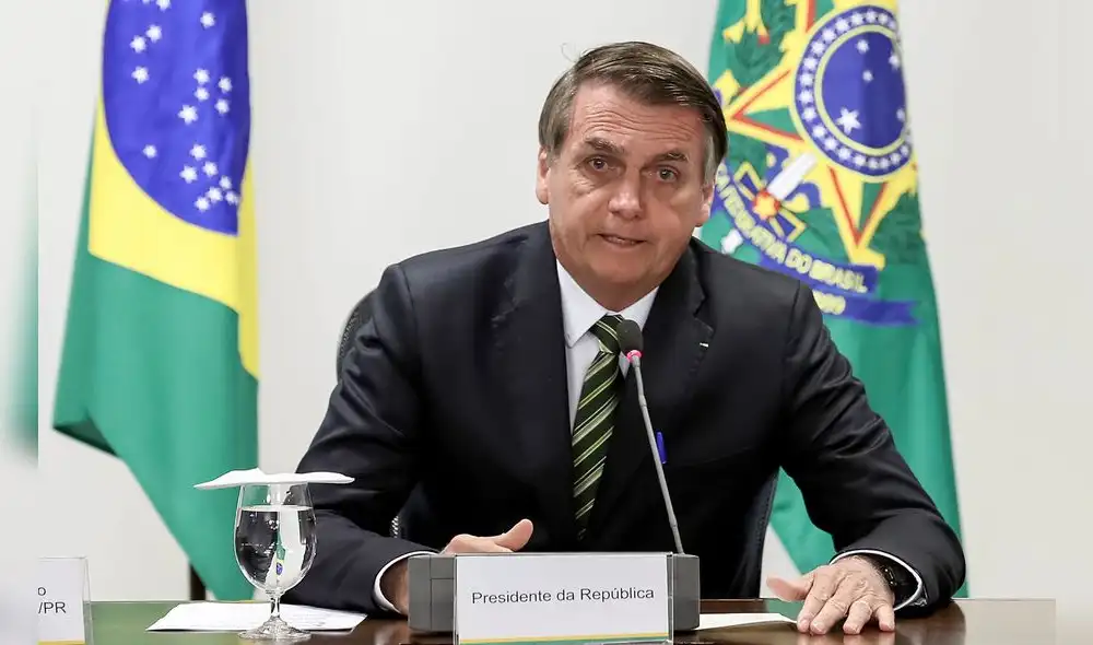 Jair Bolsonaro, presidente de Brasil. Foto: AFP.