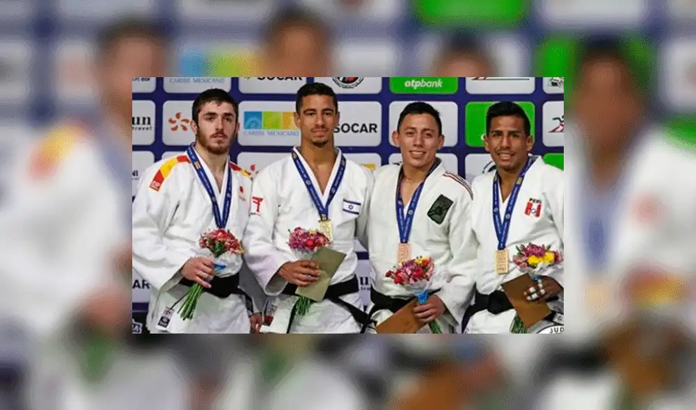 Judoca peruano consiguió medalla de bronce en el Grand Prix de Cancún