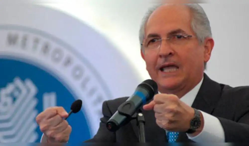 Exalcalde Caracas pidió intervención humanitaria internacional para Venezuela