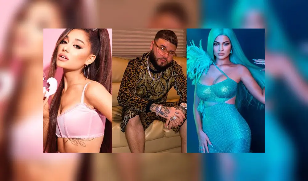 Ariana Grande, Farruko y Kylie Jenner
