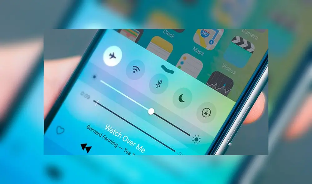 El modo avión está integrado en todos los teléfonos.