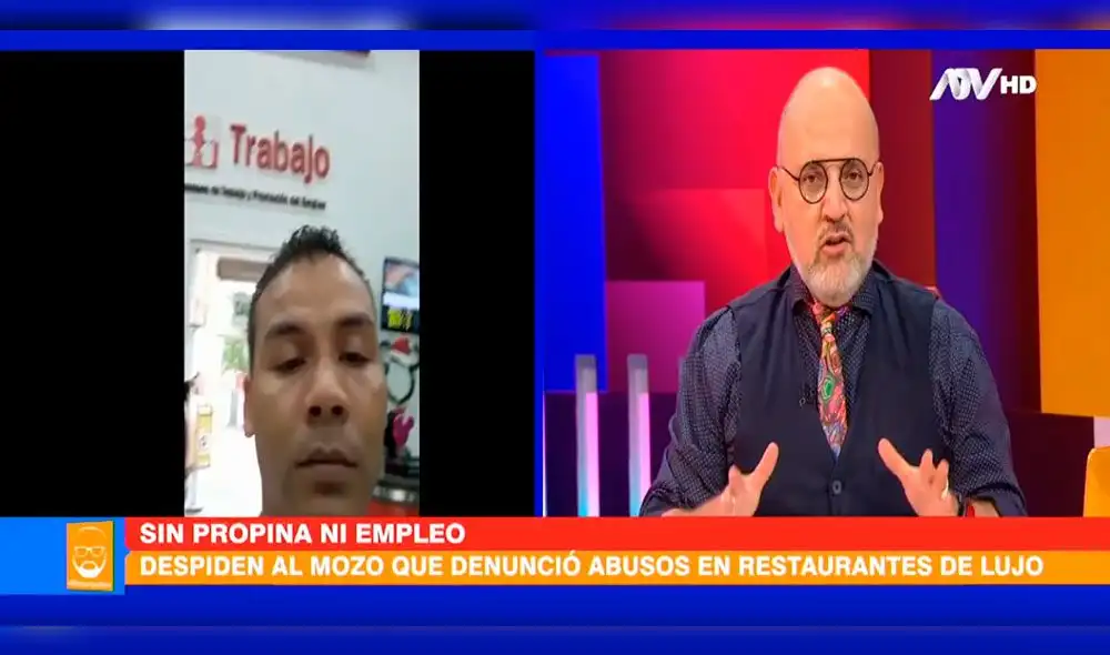 Beto Ortiz arremete contra restaurante que despidió a trabajador tras denunciar abusos