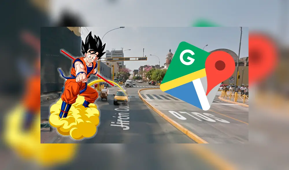 Google Maps: aparición de Gokú en el Centro de Lima vuelve locos a miles de usuarios en redes [FOTOS] 