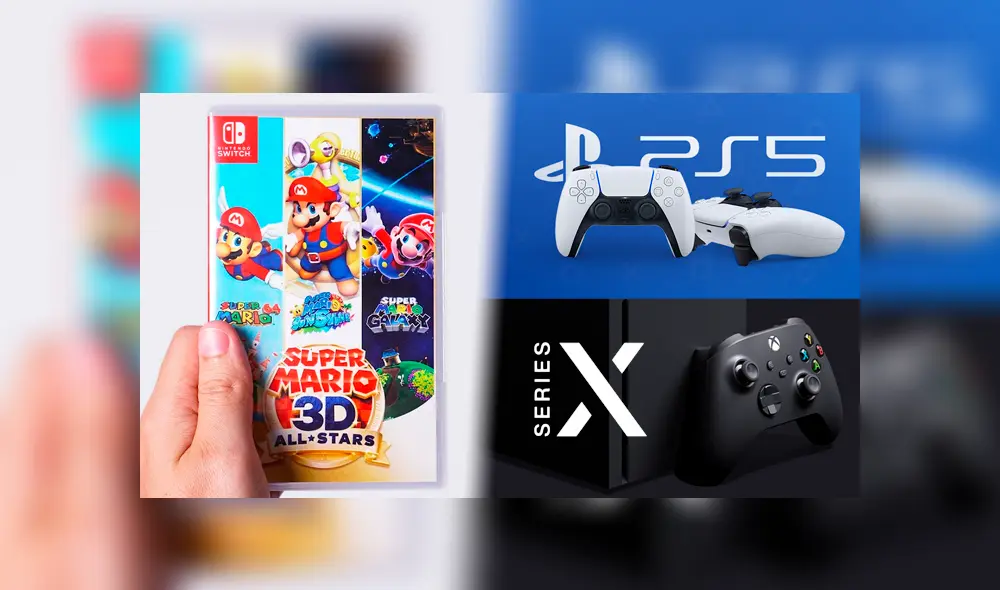 Super Mario 3D All-Stars PS5 Xbox Series X Nintendo Switch