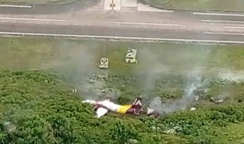 Se dio a conocer que el aeropuerto permanecerá cerrado hasta culminar la alerta de emergencia.