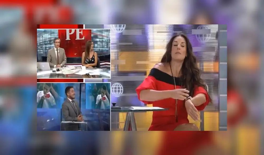 Escribens se queja en vivo porque Óscar del Portal le "robó" 3 minutos de su programa