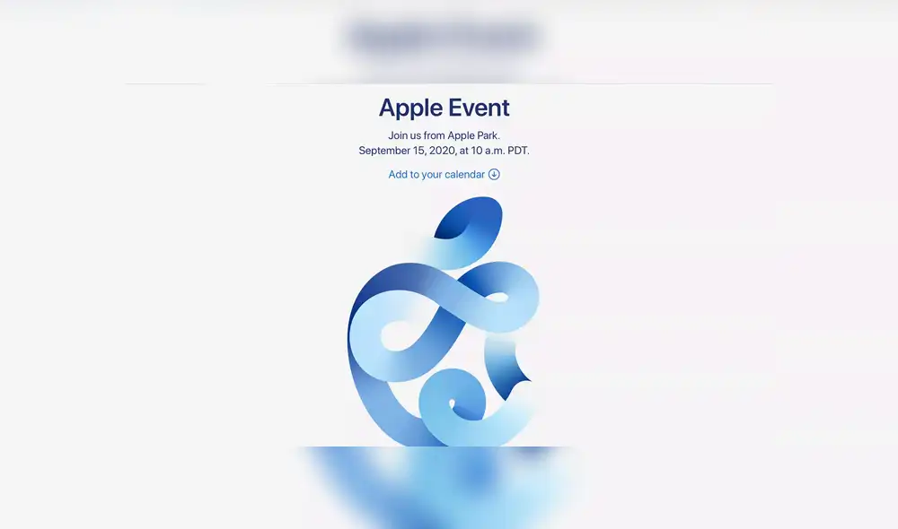 El iPhone 12 finalmente tiene fecha de presentación. Foto: Apple.