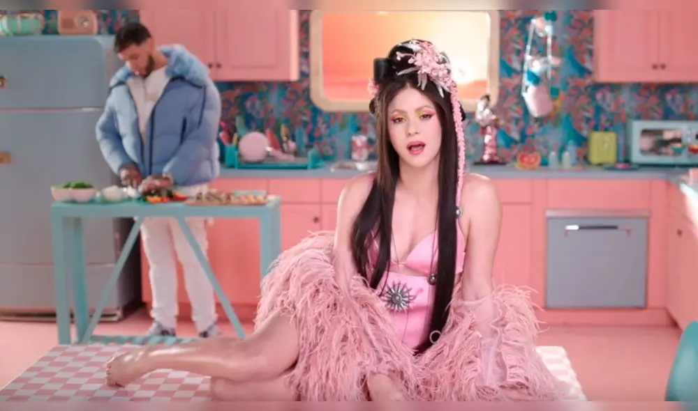 Shakira y Anuel alborotan a fans con estreno del video de "Me gusta". Foto: YouTube Shakira y Anuel alborotan a fans con estreno del video de "Me gusta". Foto: YouTube