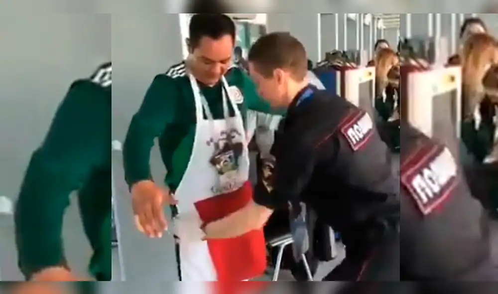 Rusia 2018: mexicano hace broma sexual a policía ruso y su reacción es viral [VIDEO]