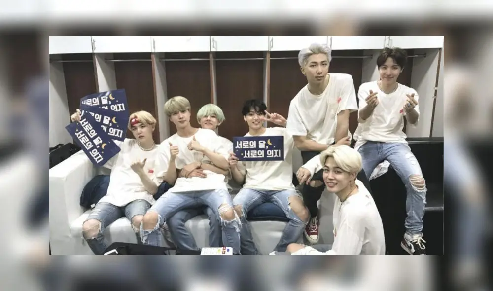 BTS en su gira mundial "Love Yourself: Speak Yourself".