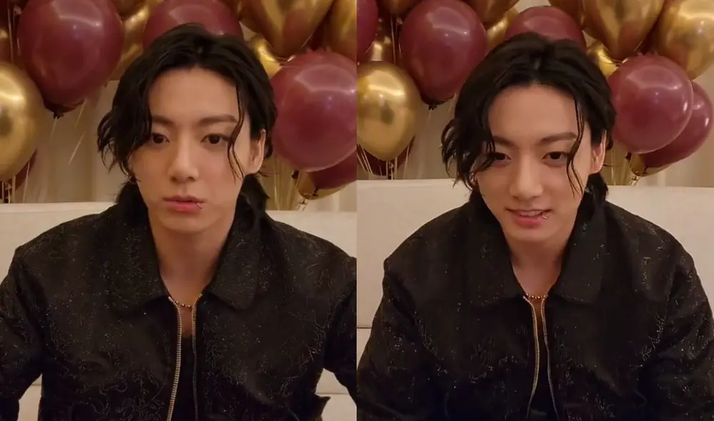 Después de concretar su presentación en la apertura de la Copa Mundial, Jungkook realizó una transmisión para sus fans por Weverse. Foto: composición LR/Hybe/Weverse
