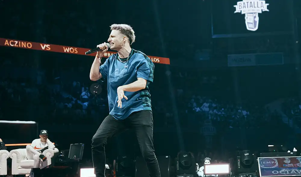 Wos ganó el premio a mejor artista masculino en crecimiento Wos ganó el premio a mejor artista masculino en crecimiento