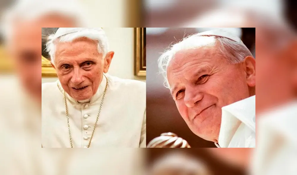 Juan Pablo II y Benedicto XVI fueron involucrados en el informe. (Foto: Excelsior)