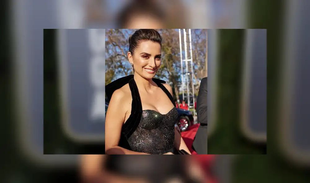 Golden Globes 2019: Penélope Cruz sorprendió a todos con escotado vestido durante la red carpet