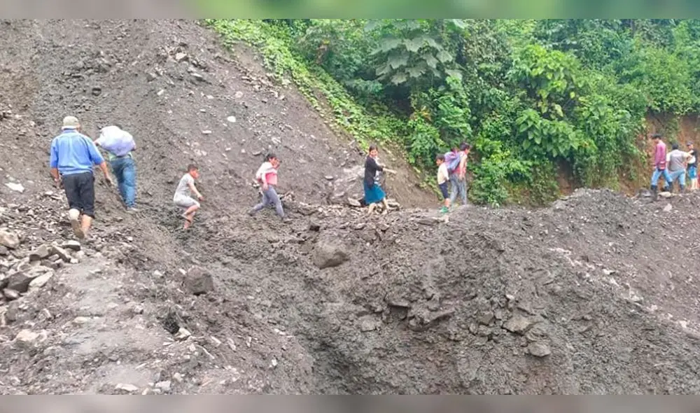 Cusco: Reportan deslizamientos y daños en carreteras de La Convención [FOTOS]
