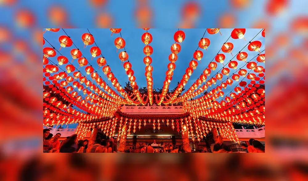 decoración en el Año Nuevo Chino. Foto: difusión. decoración en el Año Nuevo Chino. Foto: difusión.