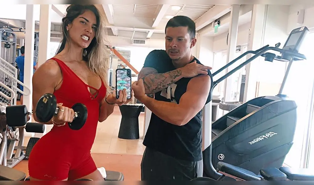 Mario Hart y Korina Rivadeneira. Foto: Instagram Mario Hart y Korina Rivadeneira. Foto: Instagram