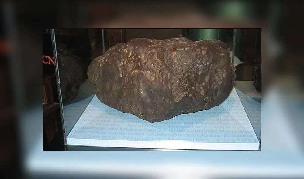 El meteorito Molina Segura se encuentra en el Museo Nacional de Ciencias Naturales (MNCN), en Madrid. El meteorito Molina Segura se encuentra en el Museo Nacional de Ciencias Naturales (MNCN), en Madrid.