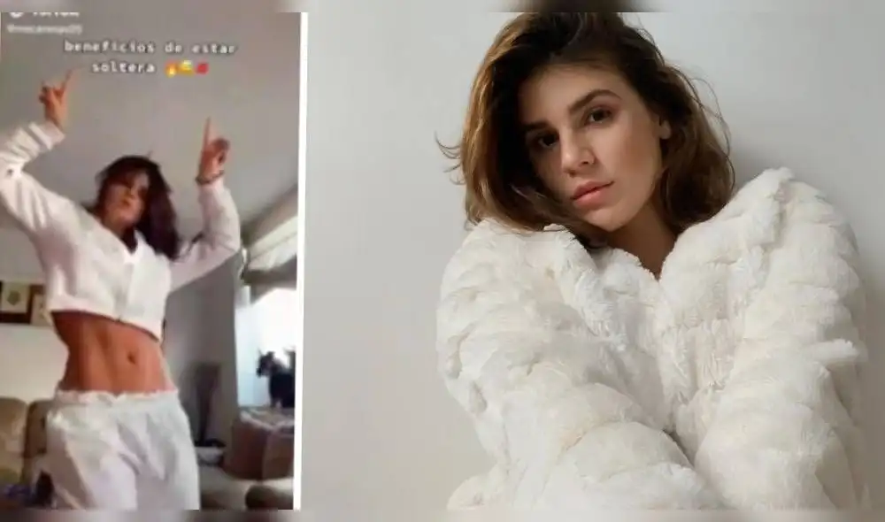 El clip fue difundido días después que se hiciera público el ampay de su expareja Said Palao junto a Alejandra Baigorria. | Foto: Composición captura / Instagram