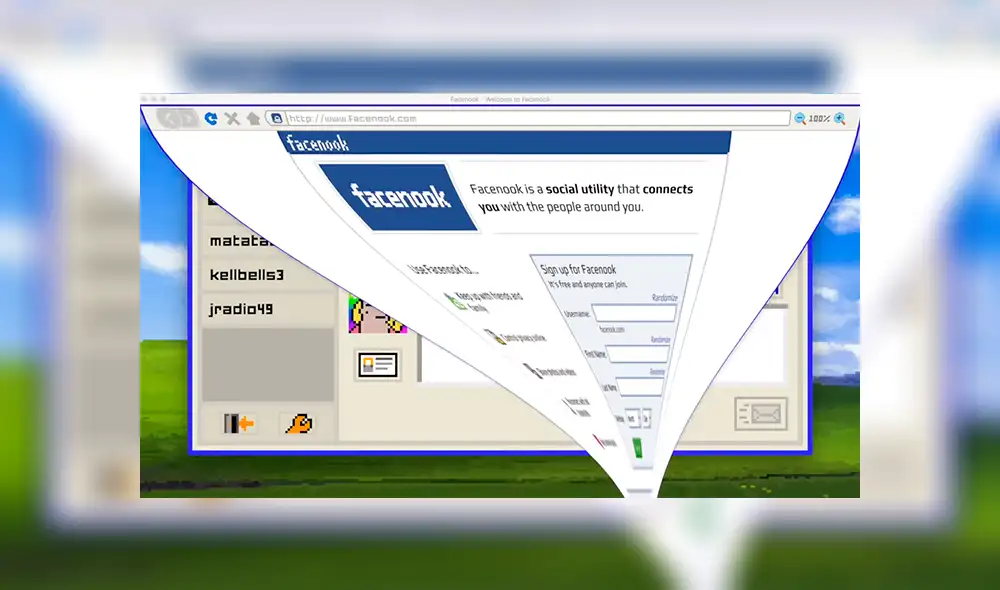 Crea una cuenta de Facebook 2008 gracias a este nuevo videojuego [FOTOS Y VIDEO]