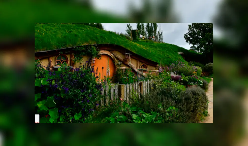 Desliza las imágenes para ver cómo luce realmente la Comarca que aparece en el Señor de los Anillos. Fotocapturas: Google Maps.