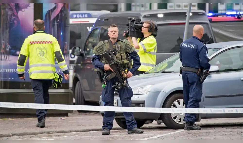 Ataque en Finlandia: Dos personas mueren acuchilladas y otras seis resultan heridas Ataque en Finlandia: Dos personas mueren acuchilladas y otras seis resultan heridas