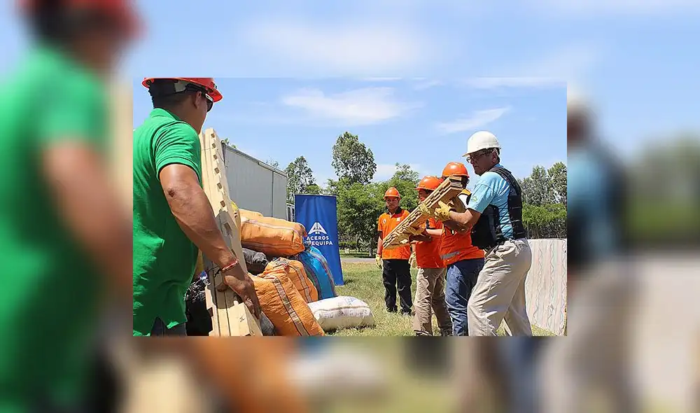 Aceros Arequipa ayuda a los damnificados del El Niño costero