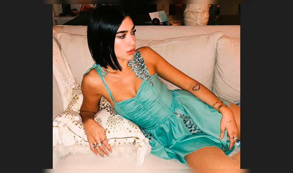 Dua Lipa muestra parte íntima en Instagram