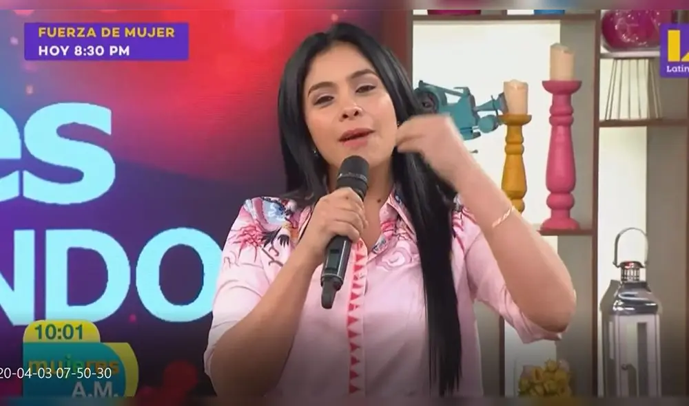 Maricarmen Marín. Fuente: Latina Maricarmen Marín. Fuente: Latina
