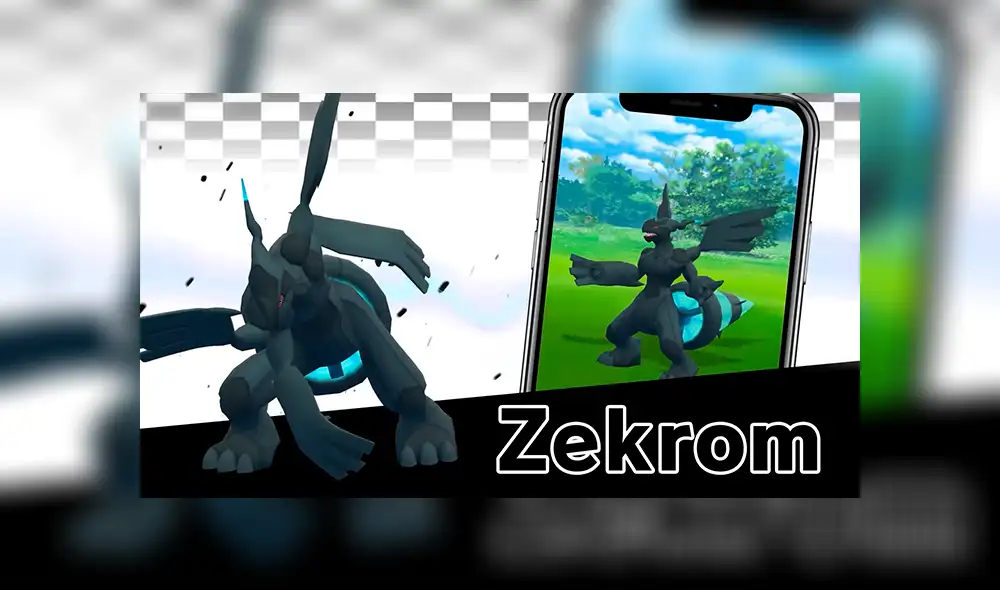 Zekrom llega a las incursiones de Pokémon GO. Foto: Niantic.