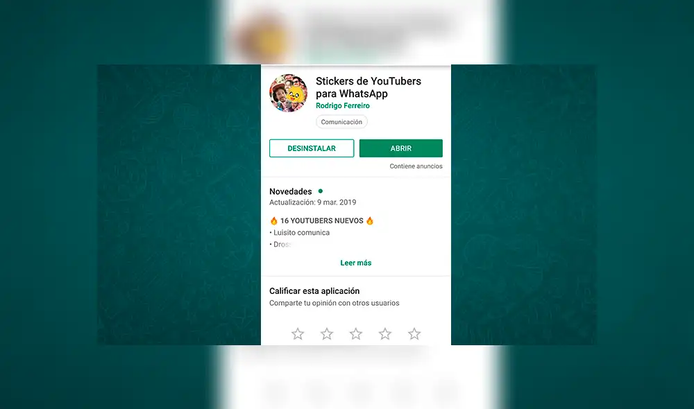 WhatsApp: así puedes tener los stickers de Windygirk en tu smartphone [FOTOS]