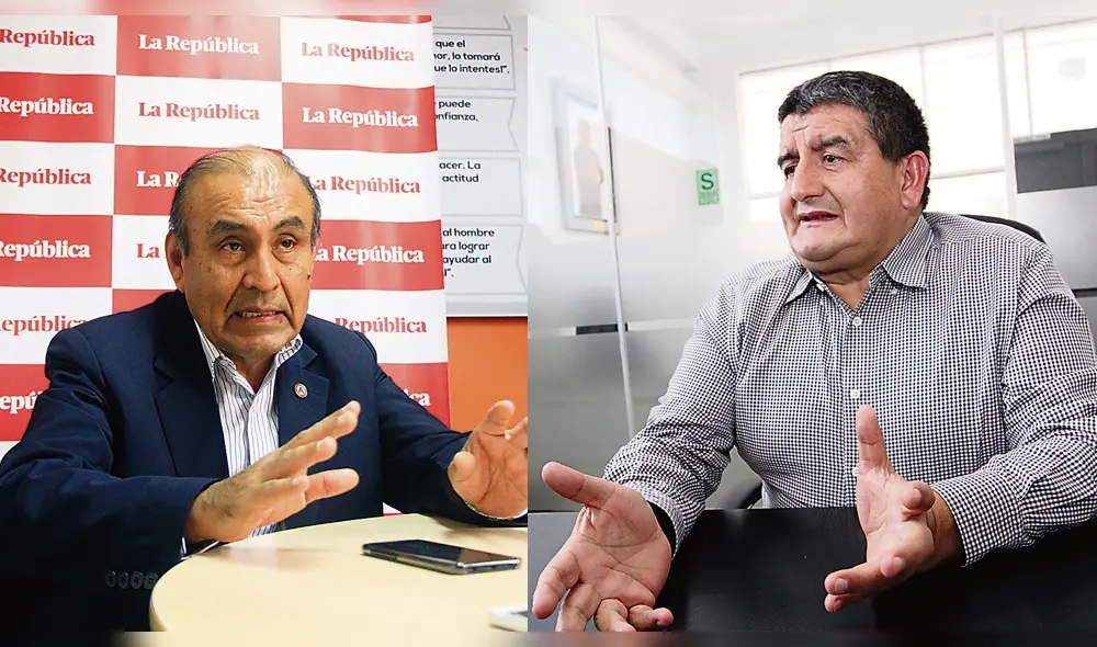 Crisis institucional. Marcelo y Acuña cuestionaron la actuación de algunos legisladores de APP en horas difíciles para el Perú.