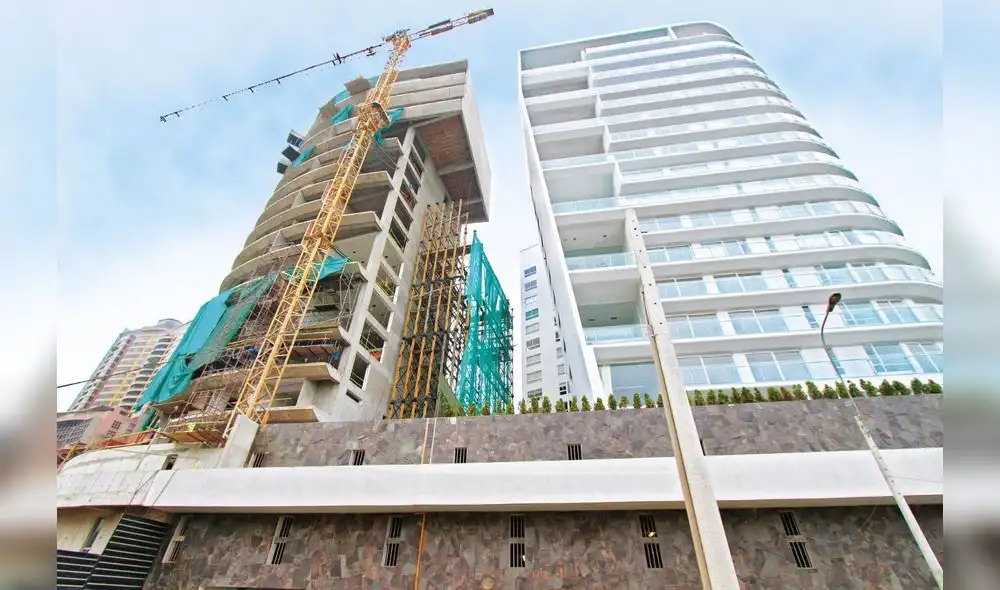 Construcciones inmobiliarias.