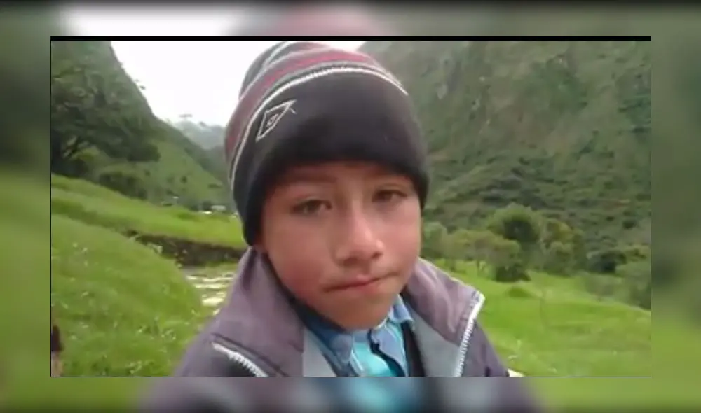 Cusco. Niño Danilo hace pedido al presidente Martín Vizcarra