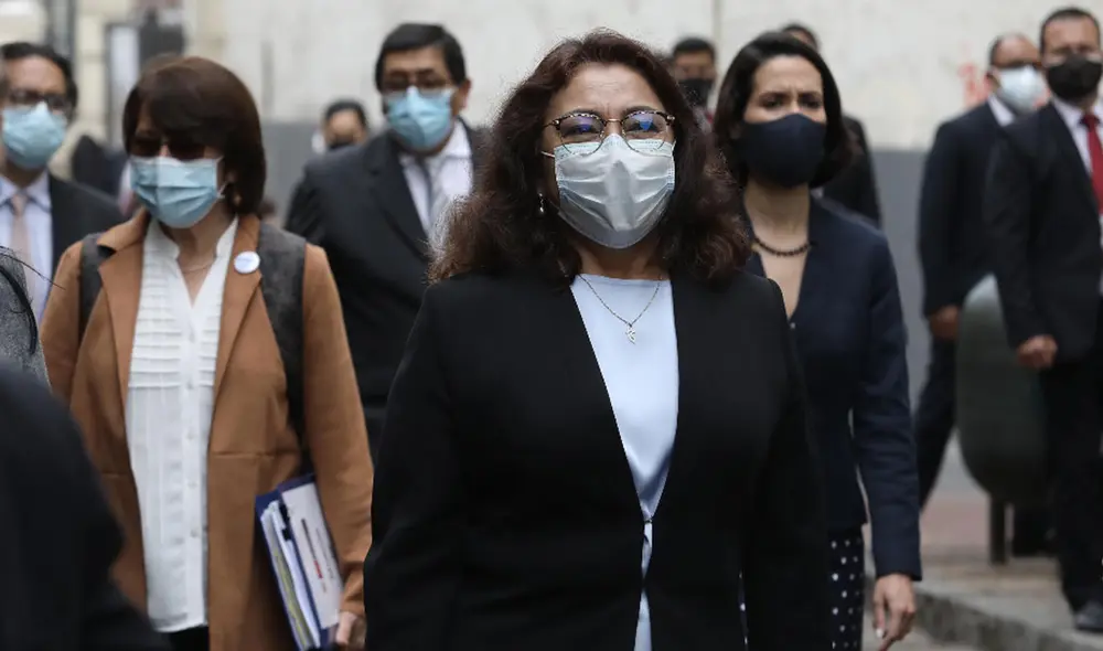 Violeta Bermúdez preside el Consejo de Ministros desde el último 18 de noviembre. Foto: Jorge Cerdan/La República Violeta Bermúdez preside el Consejo de Ministros desde el último 18 de noviembre. Foto: Jorge Cerdan/La República