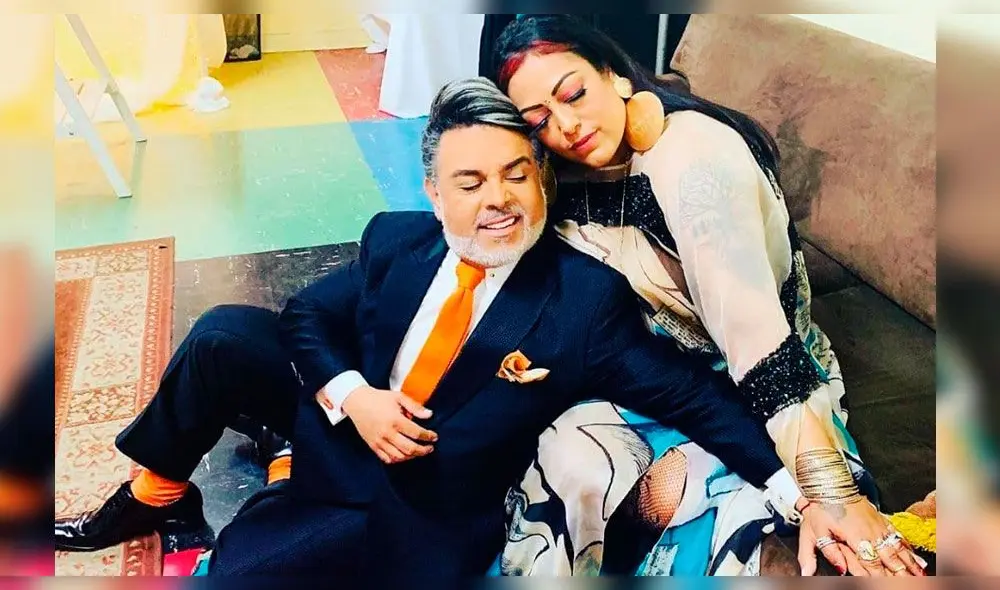 Andrés Hurtado y La India: el apasionado beso de aniversario que se dieron