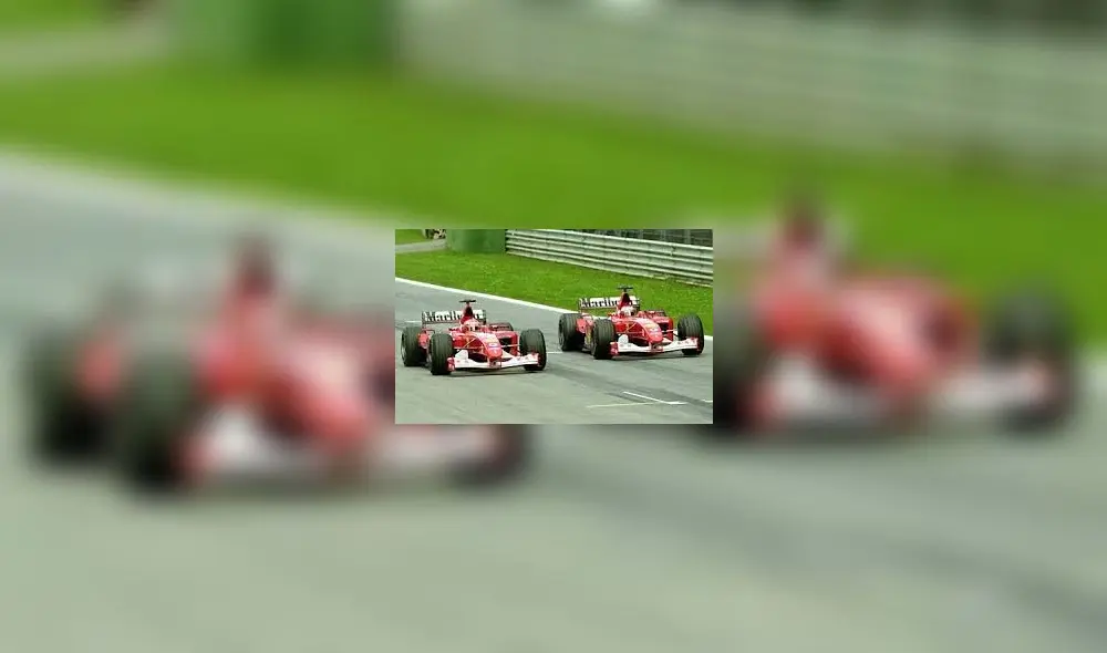 GP Austria 2002: Schumacher vs. Barrichello.